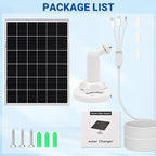 1 Pack 8w Solar Panel for Wyze & Arlo Essential Camera, Compatible with Most Low-Power Wireless Cameras, Solar Charger with 10ft Cable + Adjustable Mount, IP65 Waterproof