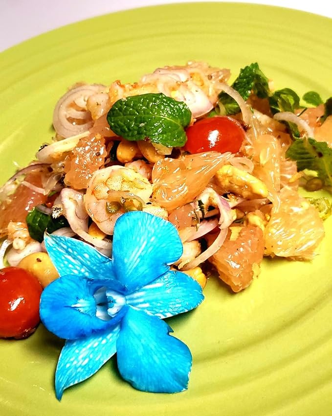 Miami Fresh Orchid Flower OrchidClub USA Sunne Tropical Loose Bloom Head DIY Lei food drink decoration (50 RAINBOW 50 CANDY)