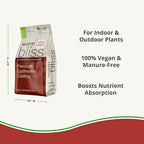 Coco Coir Brick (650gms) + Worm Bliss (1 Qt) + Char Bliss (1 Qt) - Organic Coco Coir for Plants - Worm Castings & Biochar for Plants - Soil Amendment & Organic Fertilizer Bundle - Potting Soil Mix