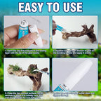 Aquarium Glue, Clear Reef Adhesive for Plants and Rocks, Moss, Coral, Stone, Wood, Plant, Suitable for Freshwater and Saltwater Aquascape, 5g*2pcs