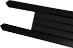 highwood Hartford Fan Trellis, 6 Foot, Black