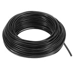 PATIKIL 2.5mm Bonsai Training Wire, 1 Roll Floral Wire Stems Anodized Aluminum Tree Wire 95 Feet Total for Gardening Branch Fixing, Black