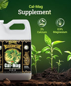 FoxFarm Bush Doctor Cal Mag for Plants - OMRI Listed for Organic Gardening - 1-0-0, 3% Calcium, 0.9% Magnesium - 1 Gallon