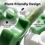 40 Pcs Low Stress Training Clips, Plant Training Clips, 90 Degrees Bud Trainer Clip Bud Bender for Plant Gardening (20 Red+20 Green)