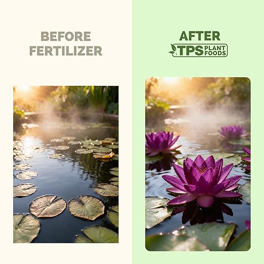 Water Lily Fertilizer – Liquid Plant Food for More Blooms, Healthy Aquatic Growth & Stronger Root Development, 32 oz