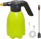 ES2 Electric Spray Bottle 0.5 Gallon,Plant Mister,Garden Sprayer,Spray Bottle with Adjustable Nozzles,Rechargeable Battery Powered Sprayer,Small Sprayer,Pump Sprayer,Automatic Watering Can for Garden