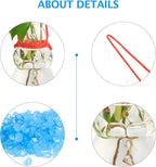 XXXFLOWER Wall Hanging Propagation Stations with Luminous Sand Christmas Decor for Home Garden Office 3 Pcs Snowman-Shape Hanging Planters for Indoor Plants Gifts for Plant Lovers（Plant NOT Included）
