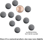 SunGrow Tropical Fish Water Conditioner Balls, Gray Stones for Freshwater Tank and Community Aquarium, Calcium-Enriched for Active Fish, 10 Balls per Pack