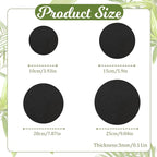 Plant Saucers for Indoors, 4 Pcs Round Fabric Plant Mat 4/6/8/10 Inch Plant Pot Saucers Felt Plant Water Catchers Tray Absorbent Plant Saucers for Indoor House Plants, Outdoor Pots, DIY Craft Supplies