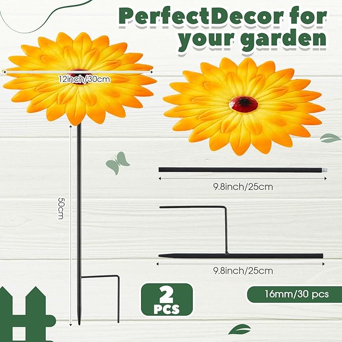 Threehoney 2 Pack Metal Plant Umbrellas for Outdoor Small Plants Shade Cover 12 in Metal Garden Shade Disk Outdoor Garden Umbrella for Potted Live Decor