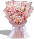 Bonsion Preserved Flowers Gifts for Women, Flower for Delivery, Dusty Rose Gifts fo Her, Preserved Roses Bouquets, Birthday Gifts for Grandma, Mothers Day Flowers for Wife