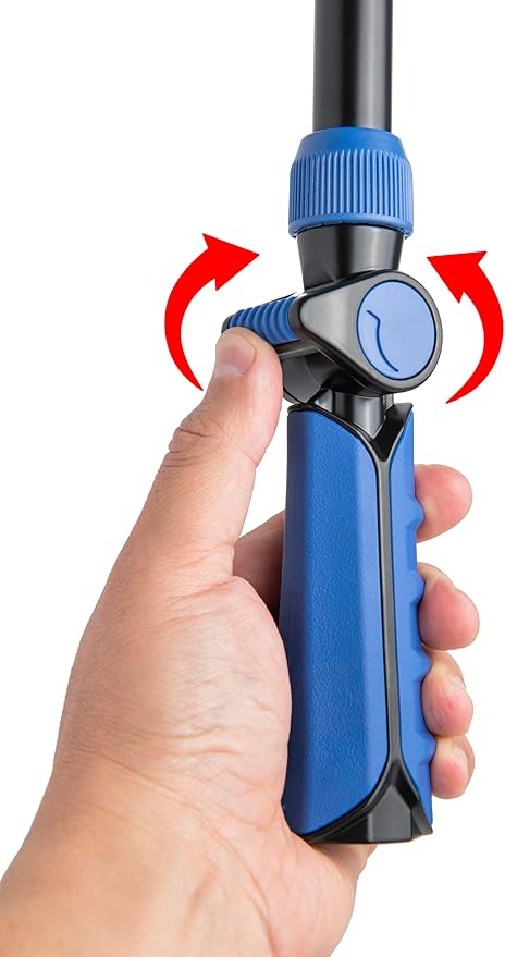 10-Pack with Corvid Adjustable Thumb Control Garden Watering Wand, 19-24 Inch Telescoping Hose Nozzle 8 Spray Patterns, Heavy-Duty Zinc & Aluminum for Precise Watering and Cleaning