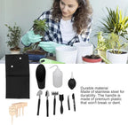 TOPINCN 18pcs Plant Tools Set Stainless Steel Gardening Tools with Lightweight Handle for Planting Transplanting Watering s Indoor Plants