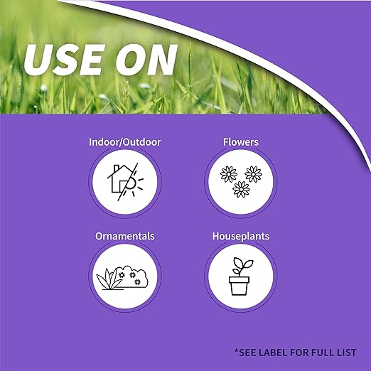 Bonide Systemic Houseplant Insect Control, 8 oz Ready-to-Use Granules for Indoors and Outdoors, Protects Plants from Insects (Pack of 12)