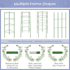 Legigo 8-Pack Up to 63inch Tomato Cages for Garden Plant Support- Garden Stakes Tomato Cage, Tomato Trellis for Potted Plants, Tomato Cages Plant Stakes for Climbing Vegetables Plants Flowers