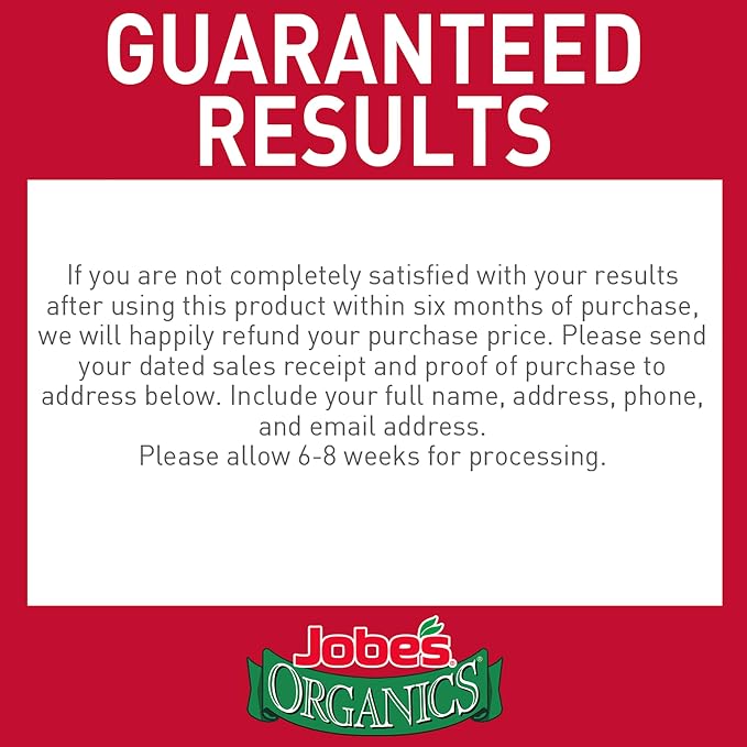 Jobe's Organics Granular Garden Fertilizer | For Vegetables & Tomatoes | 4 lbs Bag | Pack of 2