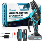 Saker Mini Chainsaw,Portable Electric Chainsaws Cordless,Small Handheld Chain Saw Pruning Shears Chain Saws for Tree Branches,Gifts for for Men Husband Women,Courtyard and Garden