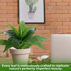 6 Pack Artificial Agave Plants Outdoor & Indoor, 11 Inches Faux Agave Plants,Not Prone to Fading Artificial Outdoor Plants for Garden, Patio, Porch, Desk Decor Excluding the Flowerpot