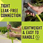 Flexzilla Garden Hose with SwivelGrip, 5/8 in. x 25 ft., Lightweight All-Weather Water Hose, Durable and Flexible, Leak-Free Connections