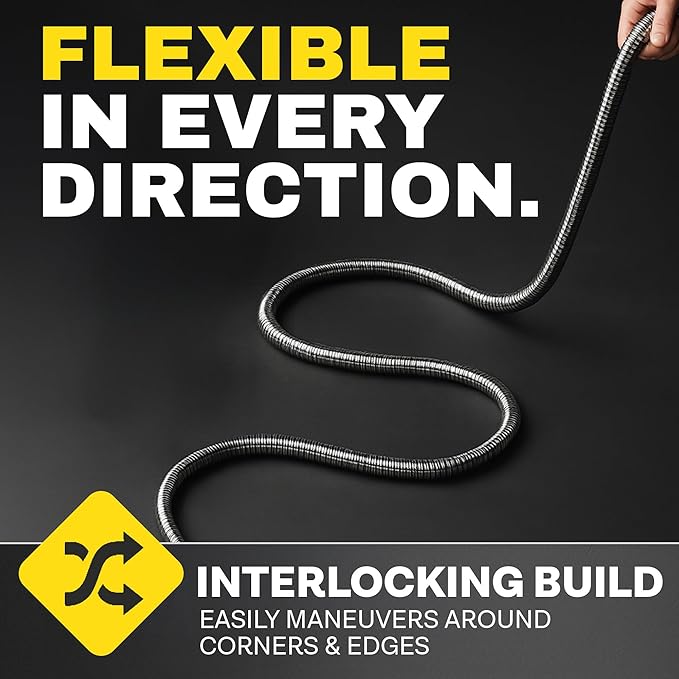 BIONIC STEEL Short 10 Ft Hose Extension, 10 Ft x 5/8 In. Short Hose Connector for Reel, Leak Proof Connection, Heavy Duty, Non Kinking, Flexible, Heavy Duty