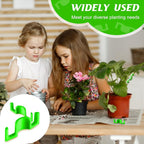 Feekoon 40 Pack Universal LST Plant Training Clips Reusable Low Stress Branch Benders for Enhanced Light Exposure & Airflow – Ideal for Indoor Gardening Cultivation to Bend or Interlock Stems(Green)
