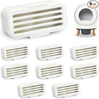 9 Pcs Deodorizer Compatible with PetSafe ScoopFree SmartSpin Self-Cleaning Cat Litter Box & HHOLOVE Self-Cleaning Cat Litter Box, Natural Essential Oils, Cat Friendly, Odor Control