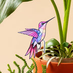 Hummingbird Gifts for Women, 2Pcs Hanging Plant Planter for Indoor Outdoor Garden, Mothers Day Birthday Gifts for Mom Grandma from Daughter Son, Bird Lover Plant Pots Accessories