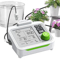 RAINPOINT Large Display Automatic Plant Waterer Indoor for Pot Plant,Cycle & Soak Mode Vacation Self Watering Drip Irrigation System Device Kit Herb Garden Greenhouse Grow Tent Water 10-15 Plants