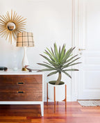 Briful Large Agave Plants Artificial 27.5in Tall Fake Potted Agave Plant Indoor Faux Succulent Tropical Plants for Home Office Room Balcony Garden Outdoor Decor