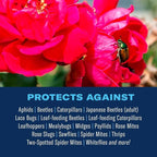 BioAdvanced 3-in-1 Insect, Disease, and Plant Mite Control Spray - Insecticide, Fungicide & Miticide - Ready-to-Use - Prevents Pests and Diseases - Up to 14 Days Protection - 24 fl oz Bottle