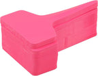 Pink Plant labels,100 Pcs 6 x10cm Plastic Plant T-Type Tags Nursery Garden Labels