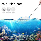 Turtle Tank with Multi-Function Areas, Easy Assembly, Ideal for Small Turtles & Reptiles, Includes Plastic Tree & Fishing Net