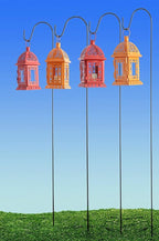 Ashman Shepherd's Hooks 35 Inch (12 Pack), Black, Made of Premium Metal for Hanging Solar Lights, Bird Feeders, Mason Jars, Christmas Lights, Lanterns, Garden Stakes and Wedding Décor.