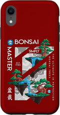iPhone XR Zen Bonsai Tree Niwaki Japanese Garden Art Botanists Case