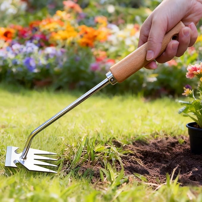 Weed Puller Tool, Weed Pulling Tool, Weeding Tools, Garden Tools, Weed Remover Tool, Stainless Steel, Anti-Detachment, Gardening Essentials, Gardening Hand Tools for Backyard Planting Weeding