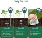 Soil Moisture Meter for Plants, Hygrometer Sensor Water Monitor, Plant Moisture Tester for Indoor Outdoor Garden, Potted Plants, Farm, Lawn, No Battery Needed