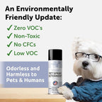 Berkland Cat Deterrent Spray Refill 2-Pack, Compatible with PetSafe SSSCAT Dispenser — Non-VOC Family-Safe, ~75-100 Sprays Per Can, Aftermarket Replacement for Counters & Furniture, Made in USA