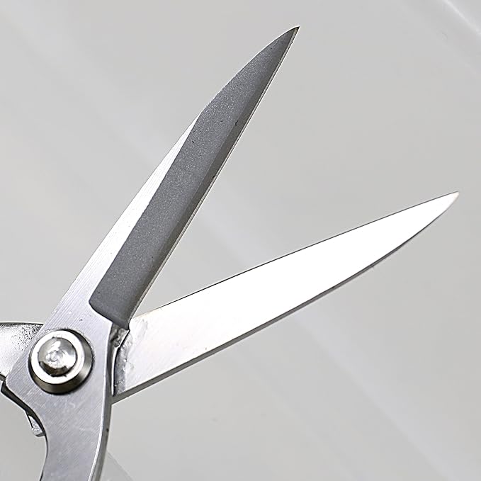KAKURI Ashinaga Bonsai Scissors Made in Japan 8.5", Japanese Stainless Steel Blade, Long Handle Bonsai Shears for Precision Pruning and Trimming