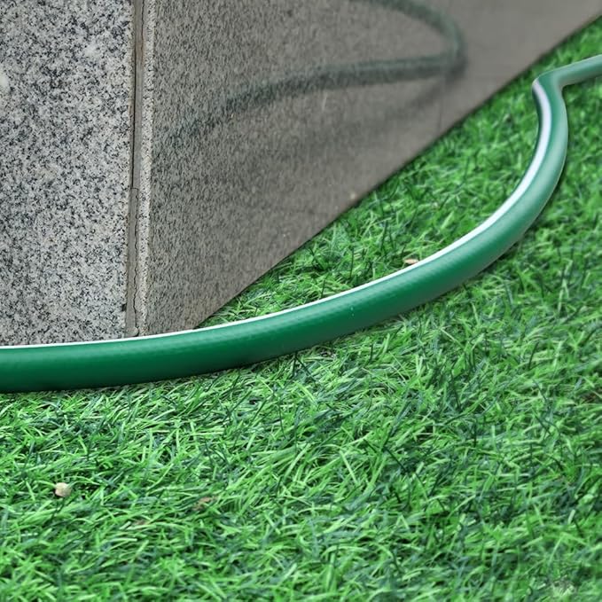 Short Garden Hose 8 ft – Hybird Water Hose Leader - Small Hose Extension, Lightweight Hose Extender for Lawn Watering, Car Washing - Burst 500 Psi (Green, 8 FT)