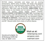 RETAIN Organic Pruning Tool Cleaner, Lube, No Rust 4 oz Spray