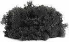 SuperMoss 21786 Reindeer Moss Preserved Black, Appx. 3 lb Bulk Case