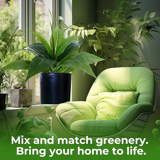 6 Pack Artificial Agave Plants Outdoor & Indoor, 11 Inches Faux Agave Plants,Not Prone to Fading Artificial Outdoor Plants for Garden, Patio, Porch, Desk Decor Excluding the Flowerpot