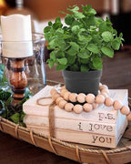 Coferset Small Fake Plants Mint Artificial Potted Plants for Home Office Bathroom Shelf Farmhouse Coffee Table Decor (Green)