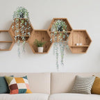 Clearain 1pcs Fake Hanging Plants, Artificial Small Potted Plants, Mini Faux Succulent Plant for Indoor Outdoor Aesthetic Office Living Room Shelf Home Decor (Eucalyptus leaves-1pcs)