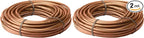 Rain Bird Emitter Tubing, 1/4" | Pressure Compensating | 6" Spacing | 50 ft Roll | Brown