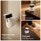 PETLIBRO Dog Camera with Phone App, 360° Auto Tracking Pet Camera for Home Alone Pets, Real-Time Alerts, Two-Way Audio, Color Night Vision, Indoor Camera for Dogs & Cats