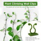 Plant Clips-Plant Climbing Wall Fixture Clips 110PCS, Invisible Clips For Climbing Plants，Self-Adhesive plant wall clips For Plant Support, Sticky Plant Fixture Clips Plant Holder For Pothos