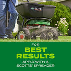 Scotts Turf Builder Rapid Grass Tall Fescue Mix - Combination Grass Seed and Fertilizer for Lawns, Lawn Seed That Grows in Just Weeks, 16 lbs.