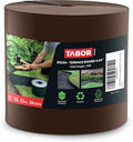 TABOR TOOLS 40 Ft Terrace Board, 5 Inch High, 0.04" Inch Thin, Landscape Edging Coil, Grass Barrier, Bender Board, Garden Liner, ES22. (Brown)