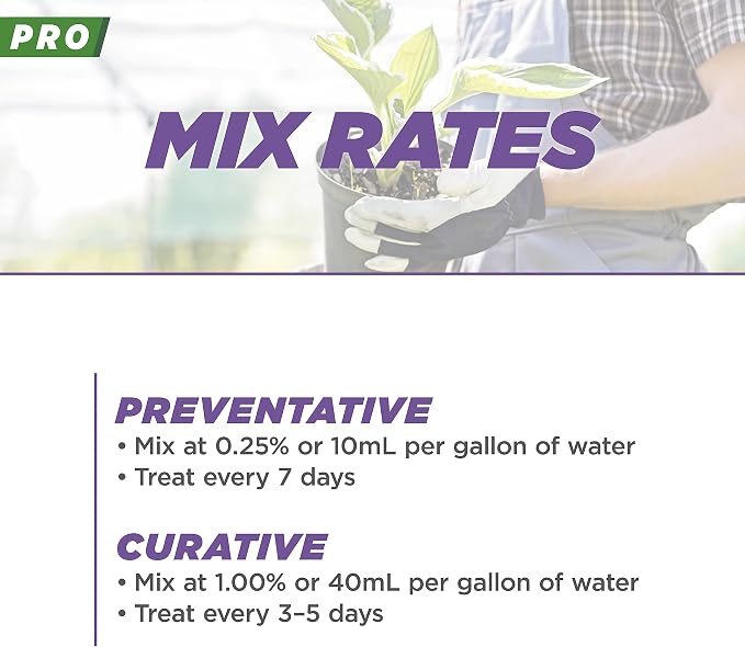 Earth's Ally 3-in-1 Plant Spray 2.5 Gal Concentrate for Pests and Disease - Organic Insecticide, Fungicide, Miticide - OMRI Listed for Indoor Houseplants and Outdoor Garden - Safe for Bees, Kids, Pets
